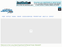 Tablet Screenshot of liapartmentfinder.com